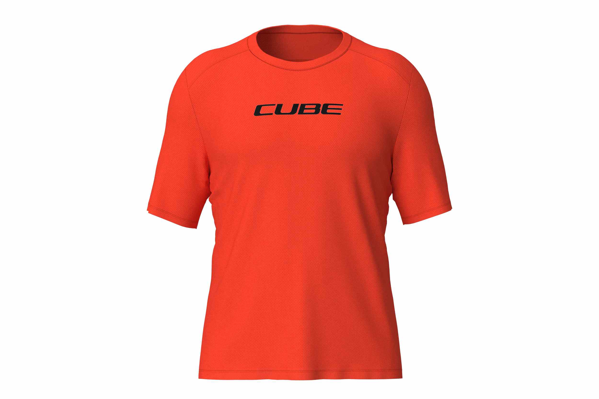 Cube Funktionsshirt Fahrrad Trikot kurz rot 2026