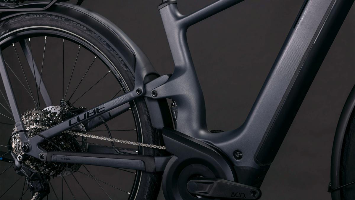 Cube Kathmandu Hybrid ONE11 HPC Pro 800 28'' Carbon E-Bike Trekking Pedelec slabgrey/black 2027