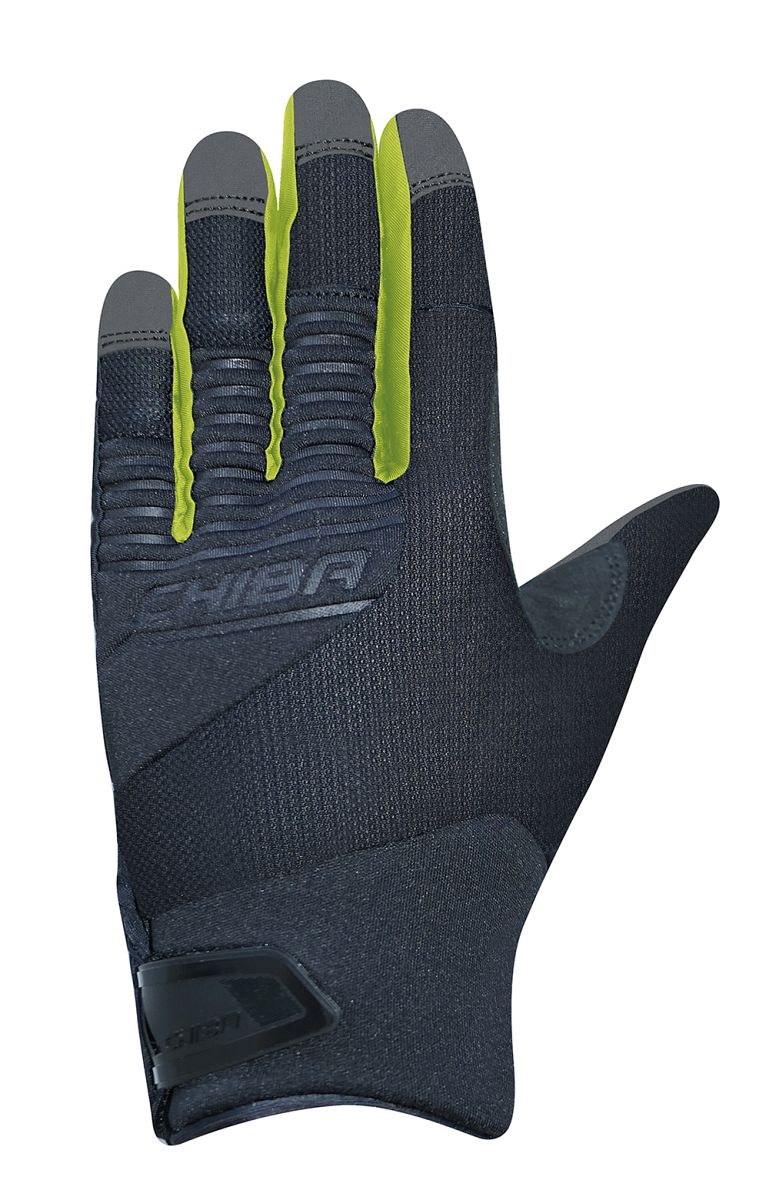 Chiba Blade Fahrrad Handschuhe lang schwarz/gelb 2027