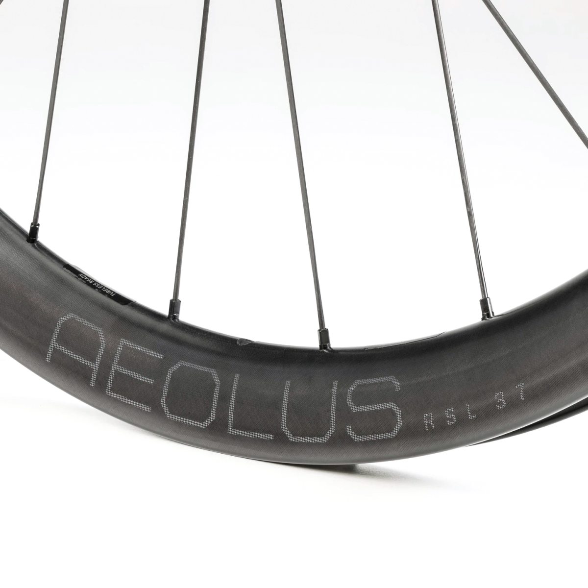 Bontrager Aeolus RSL 37 TLR Disc Carbon Rennrad Vorderrad schwarz