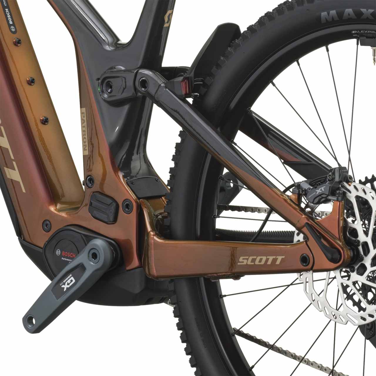 Scott Patron 10 29'' Carbon E-Bike MTB Pedelec obsidian rot/carbon schwarz 2027