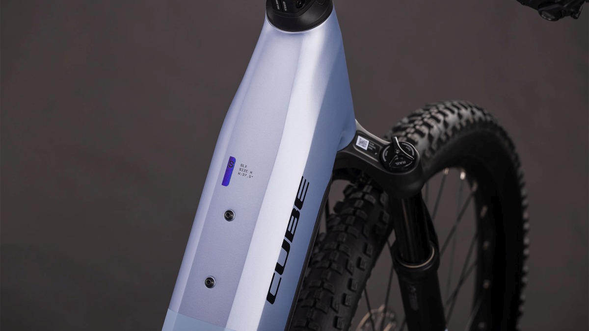 Cube Reaction Hybrid SLX 800 27.5'' Easy Entry E-Bike MTB Pedelec gauzegrey/iceblue 2026