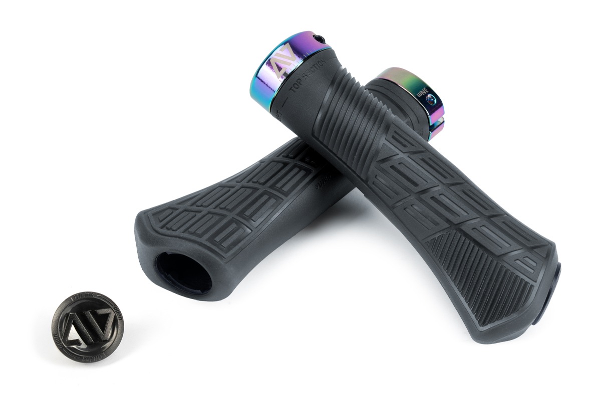 Acid Hybrid Perform Ergo Fahrrad Griffe schwarz/oilslick