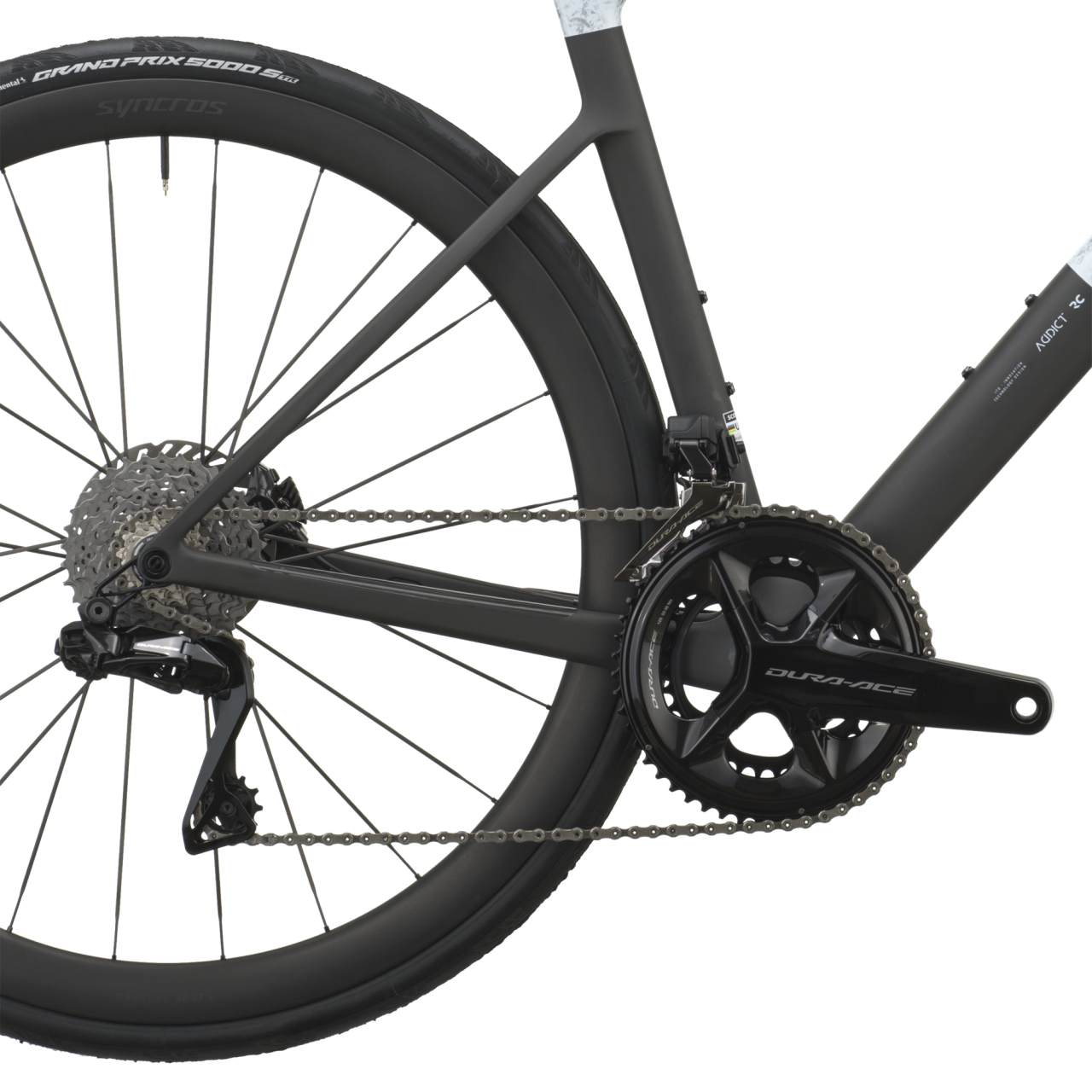 Scott Addict RC Pro Carbon Rennrad rush weiß/carbon schwarz 2027