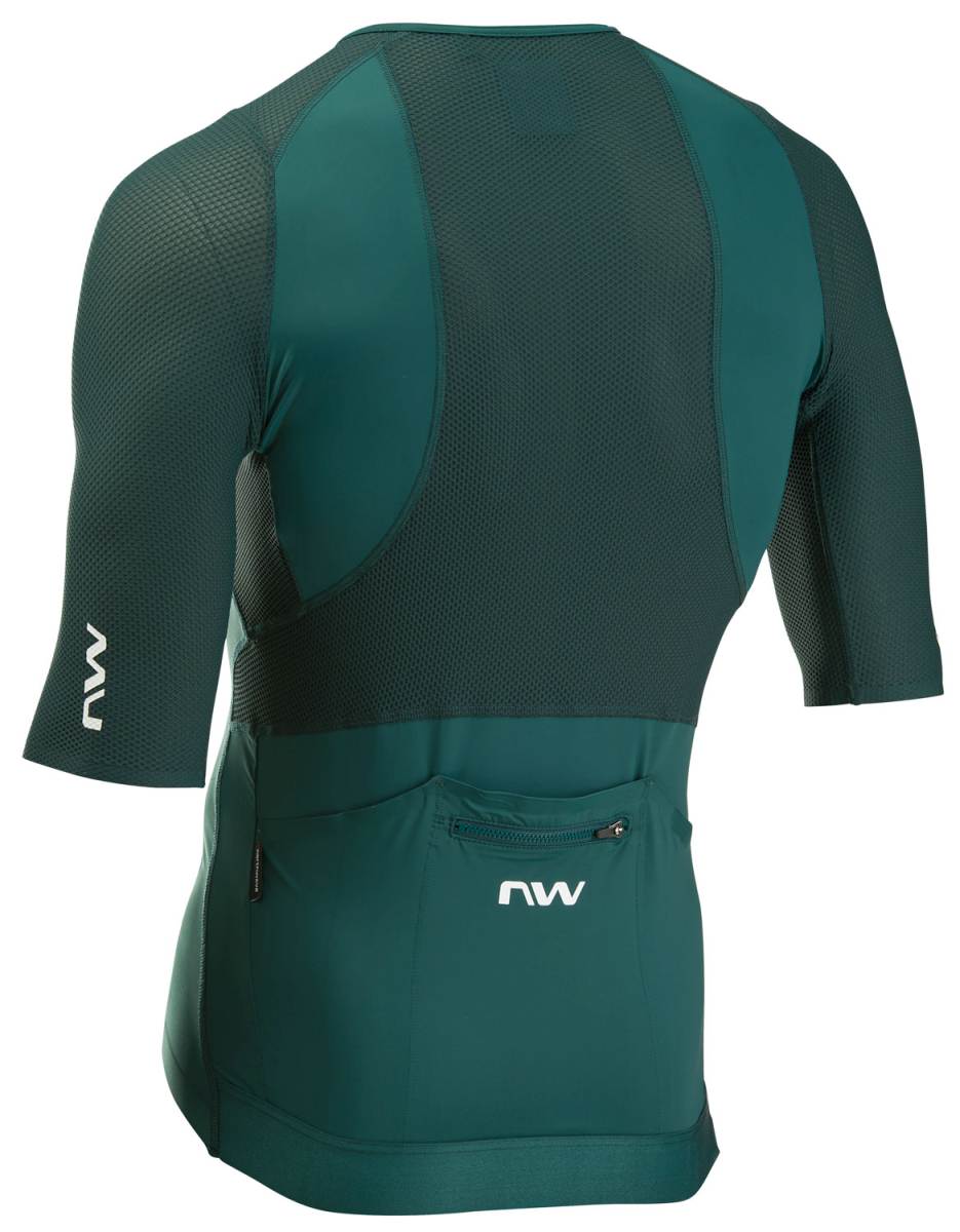 Northwave Extreme Rock Fahrradtrikot kurz petrol grün 2026