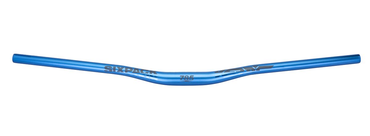 Sixpack Vertic Fahrrad Lenker 785mm x 31.8mm blau