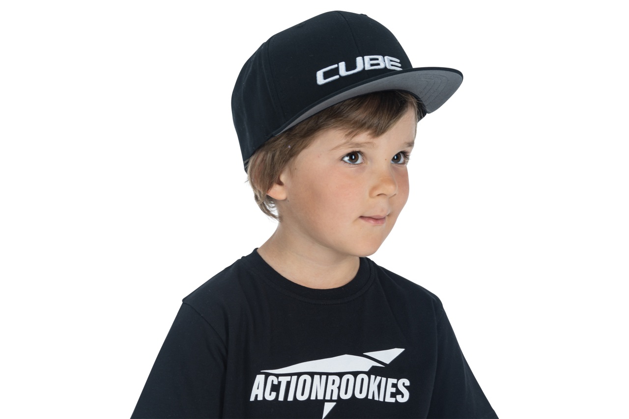 Cube 6 Panel Rookie Kinder Cap / Mütze schwarz