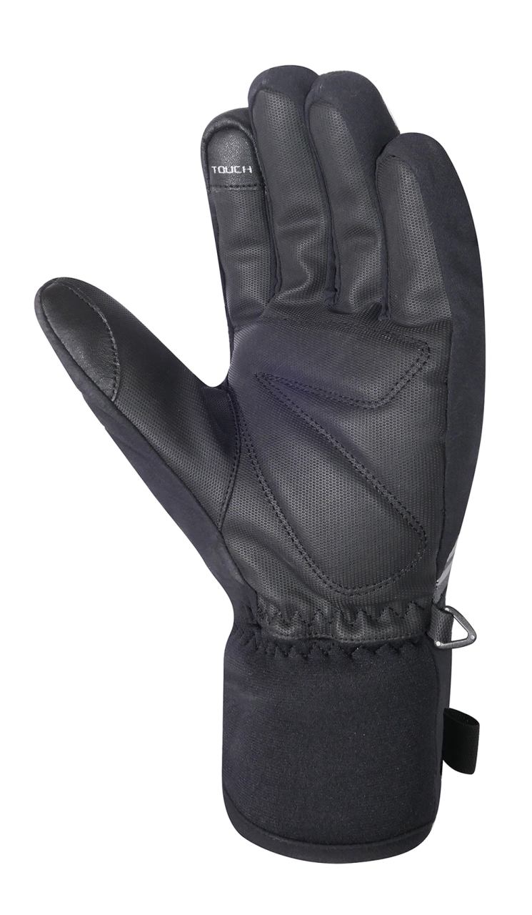 Chiba Thermo Plus Winter Fahrrad Handschuhe lang schwarz/grau 2027