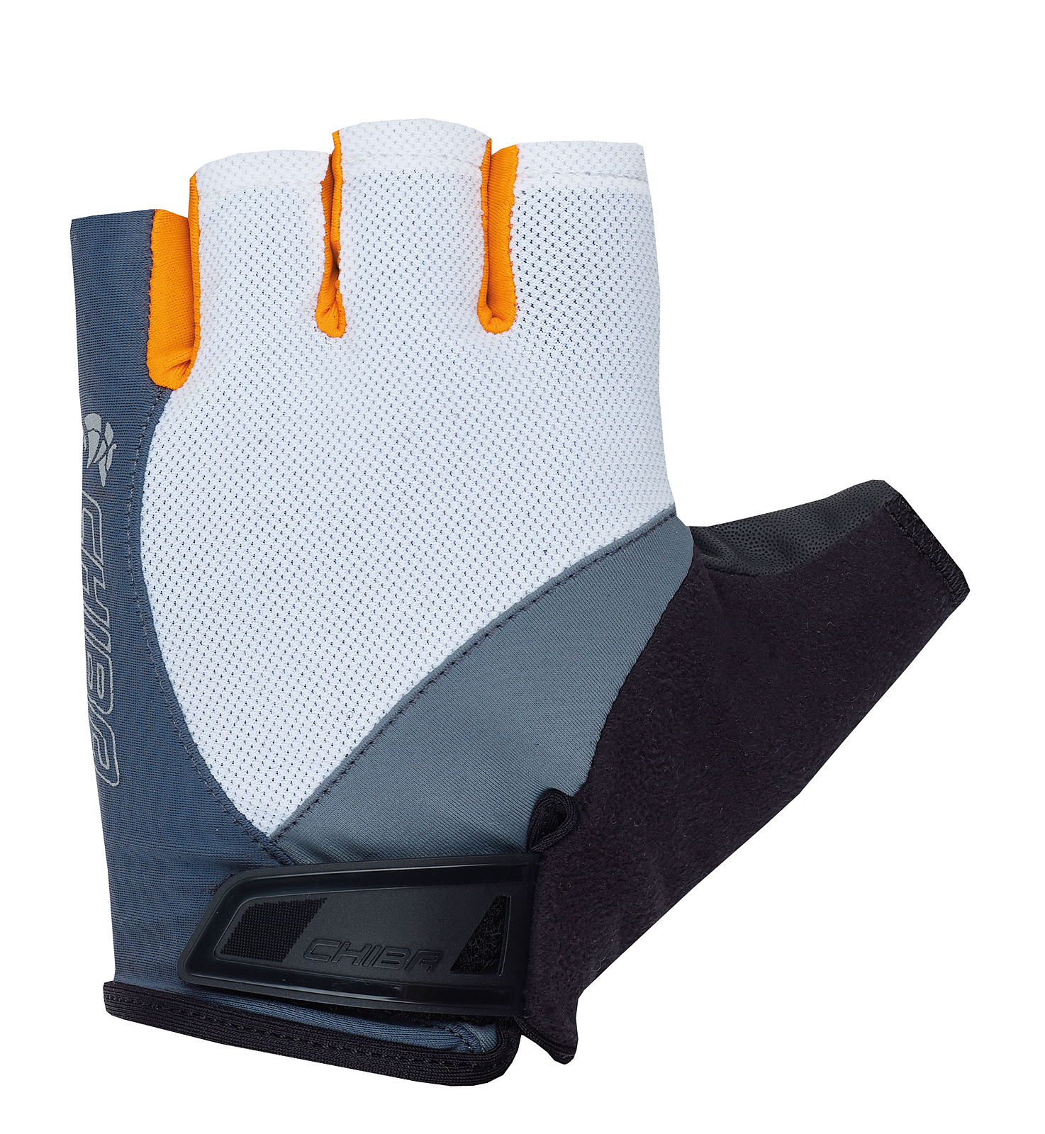 Chiba Sport Pro Fahrrad Handschuhe kurz weiß/grau 2027