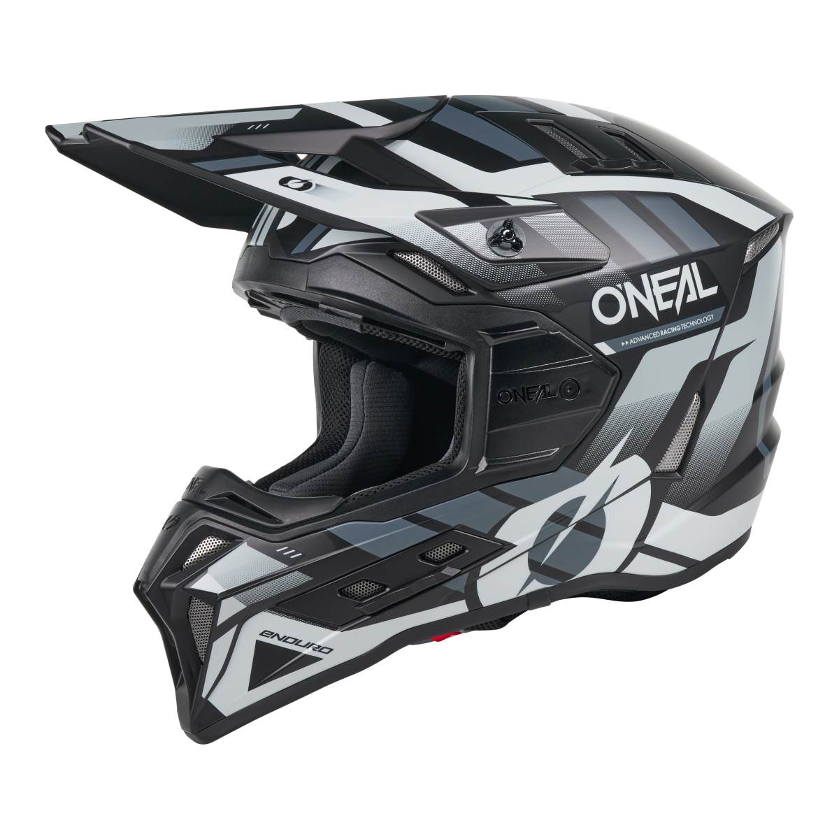 ONeal EX-SRS Dust Motocross Enduro MTB Helm schwarz/grau 2026