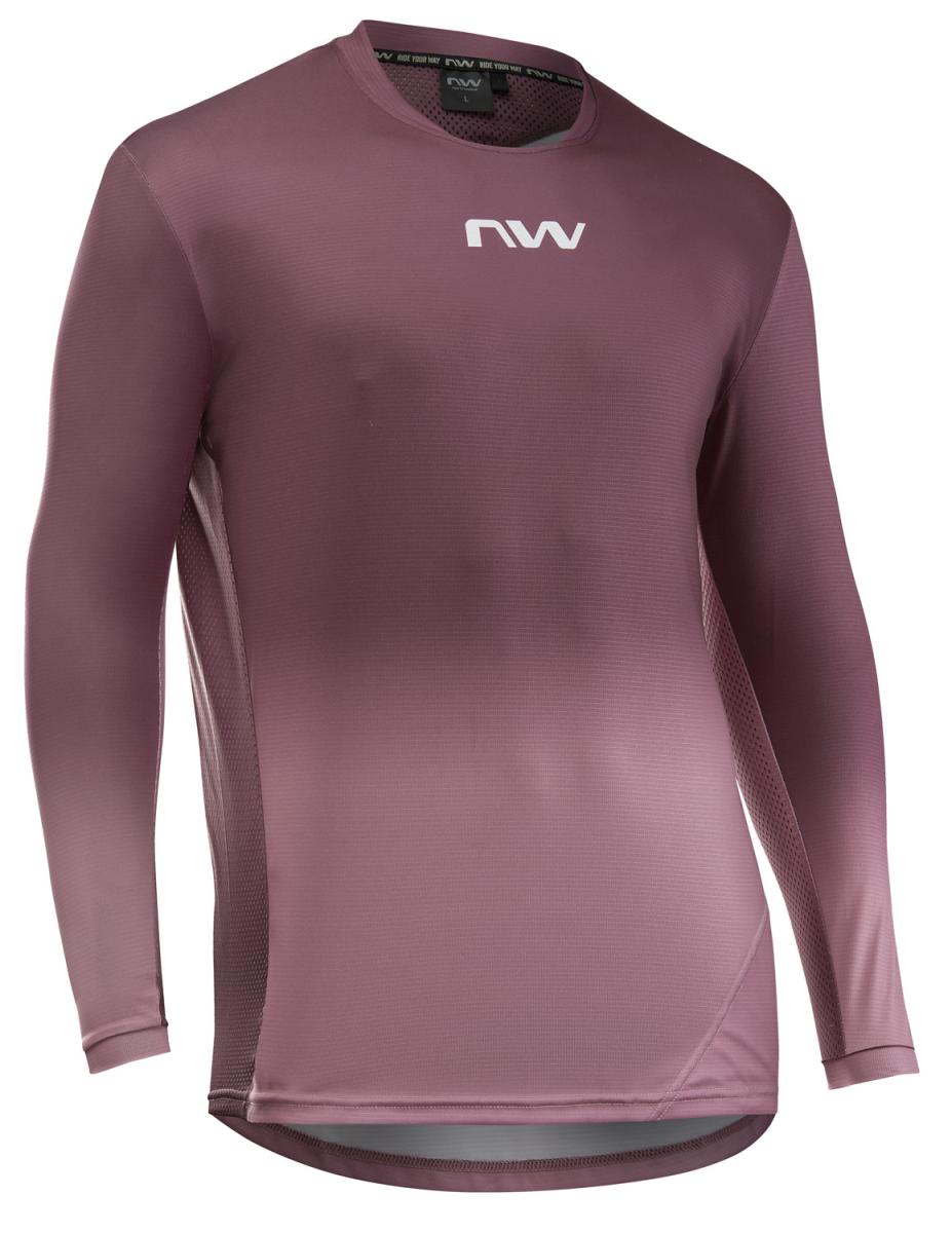 Northwave Edge 2 MTB Fahrradtrikot lang rosa 2026