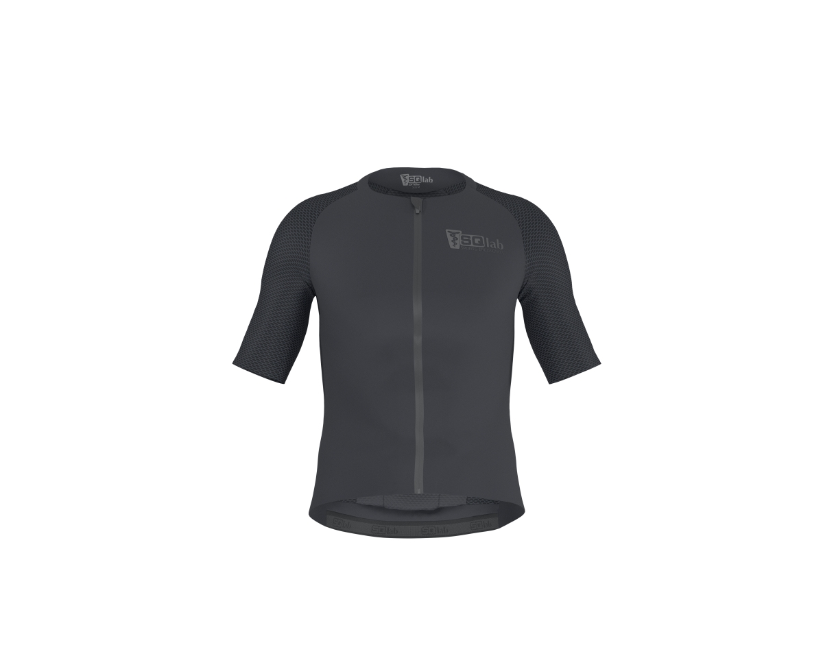 SQlab One12 Road / MTB Race Fahrrad Trikot kurz schwarz 2025