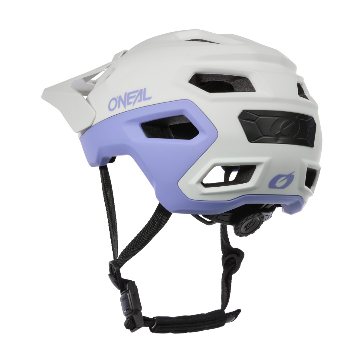 O'Neal Trailfinder Evo All Mountain MTB Fahrrad Helm weiß/lila 2025 Oneal