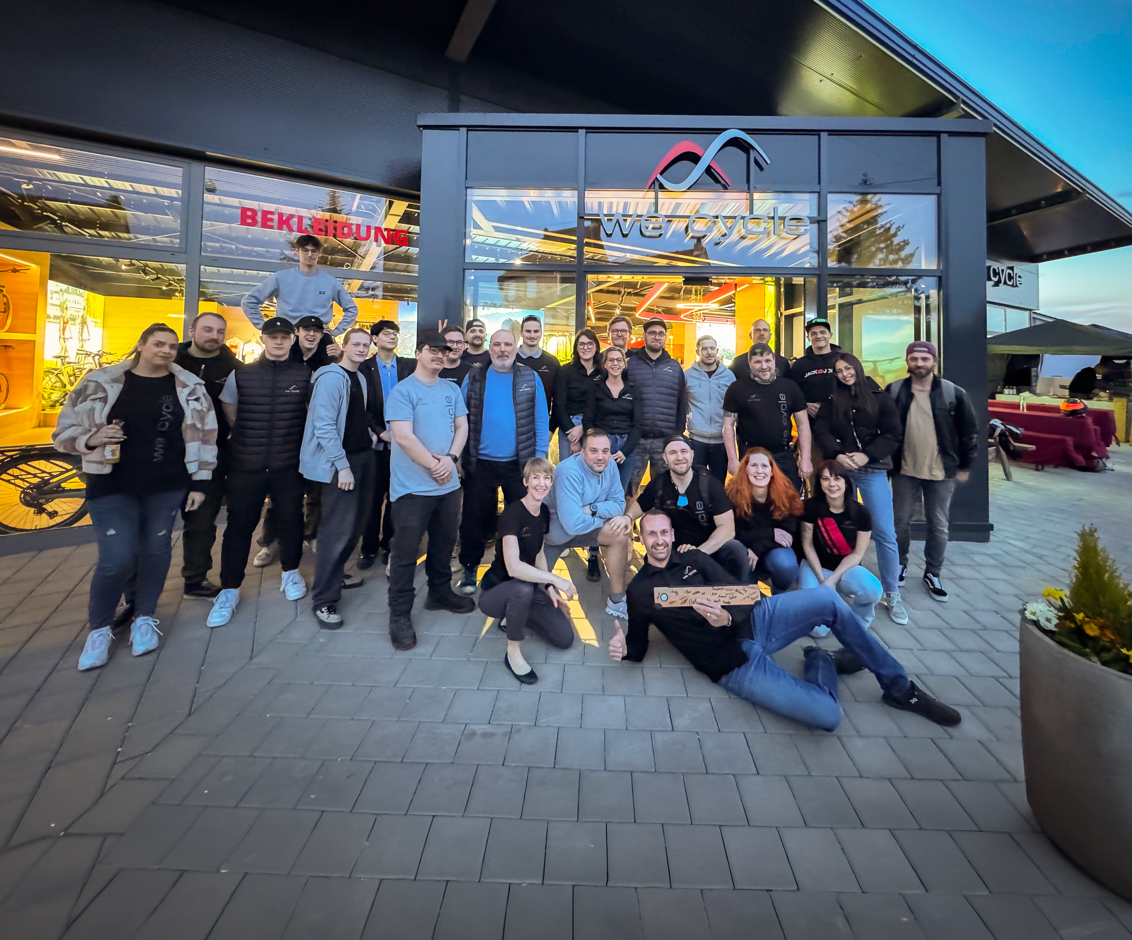 Teamfoto von we cycle