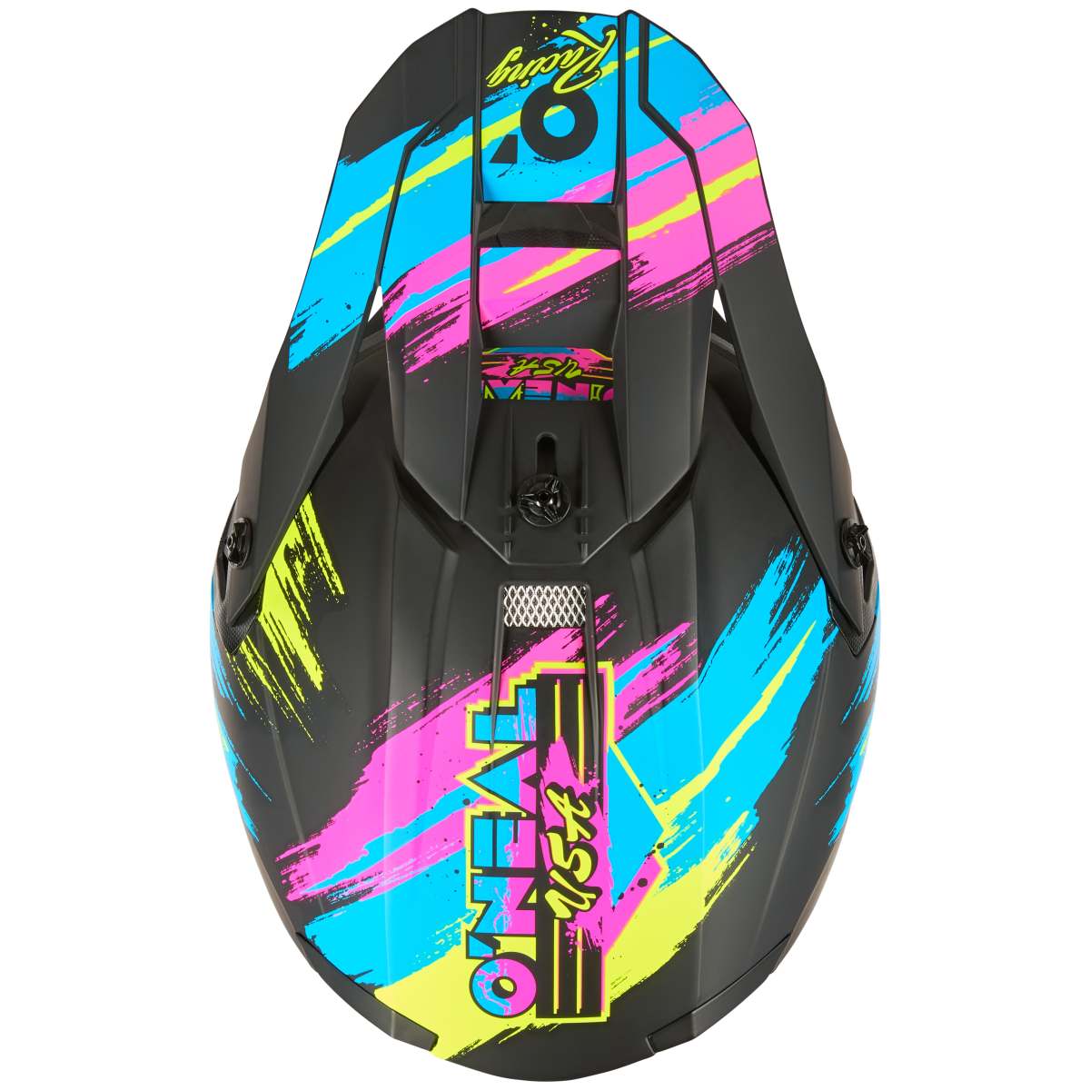ONeal 5SRS Polyacrylite Reseda Motocross Enduro MTB Helm schwarz/neon 2026