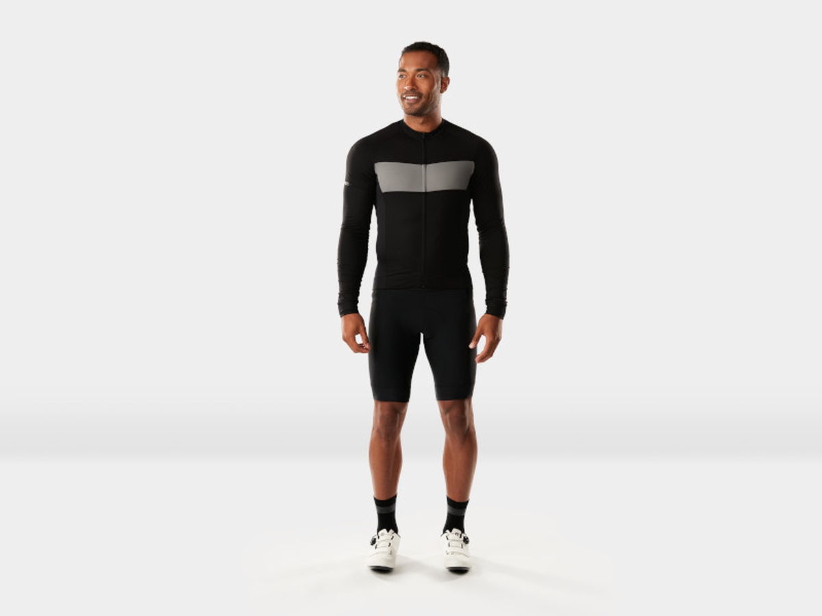 Trek Circuit LTD Fahrrad Trikot lang schwarz 2025
