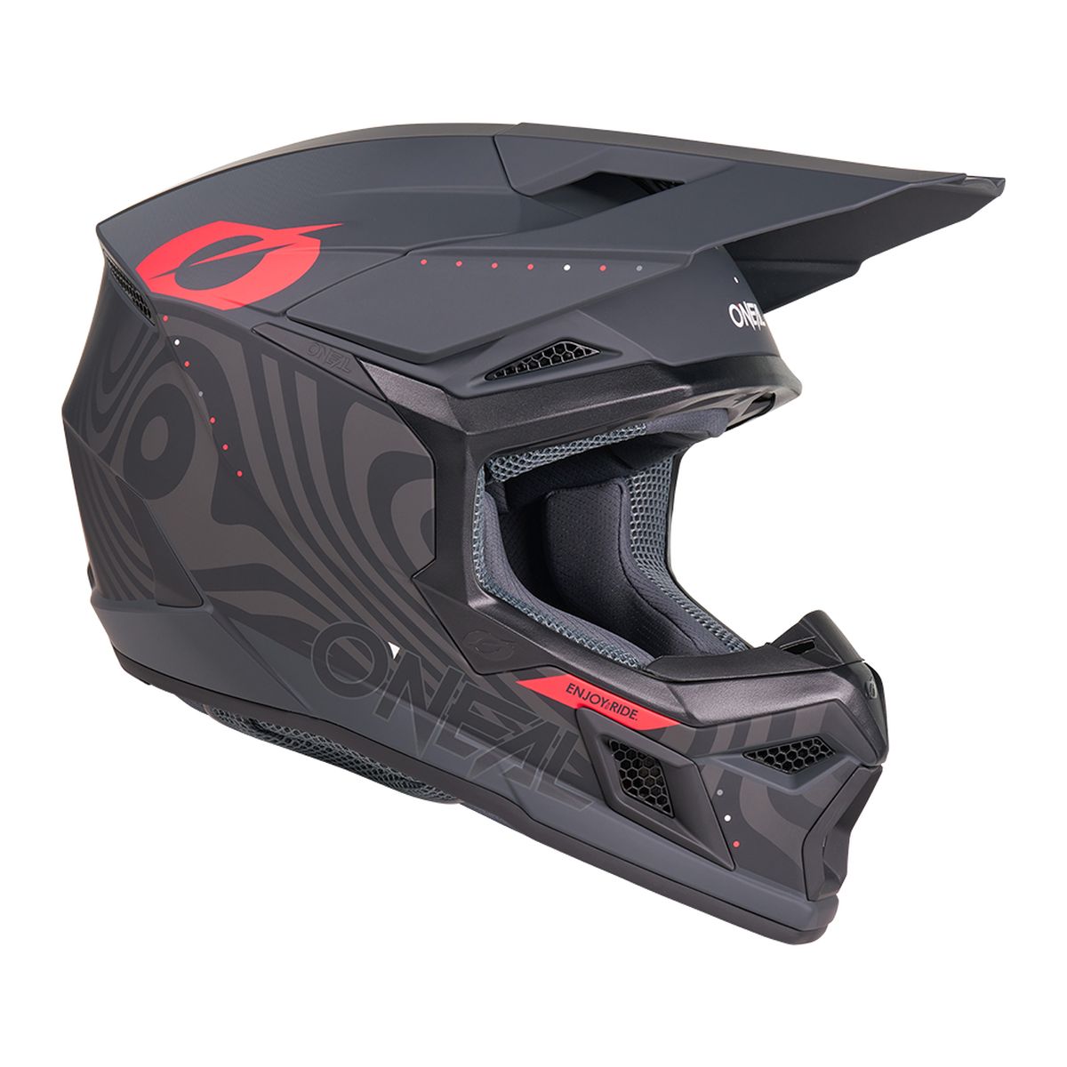 O'Neal 3SRS Nova Motocross Enduro MTB Helm schwarz 2027