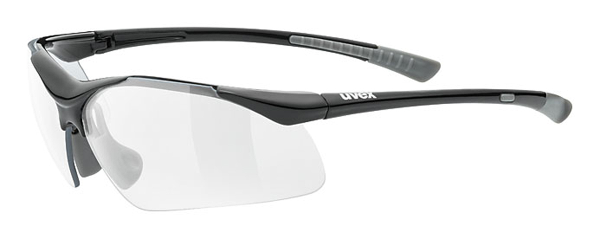 Uvex Sportstyle 223 Fahrrad Brille schwarz/grau