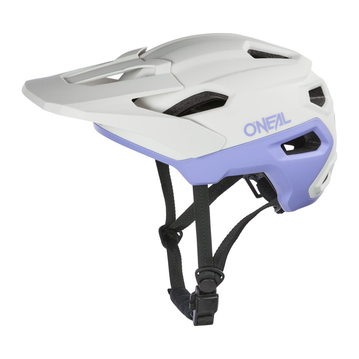 O'Neal Trailfinder Evo All Mountain MTB Fahrrad Helm weiß/lila 2025 Oneal