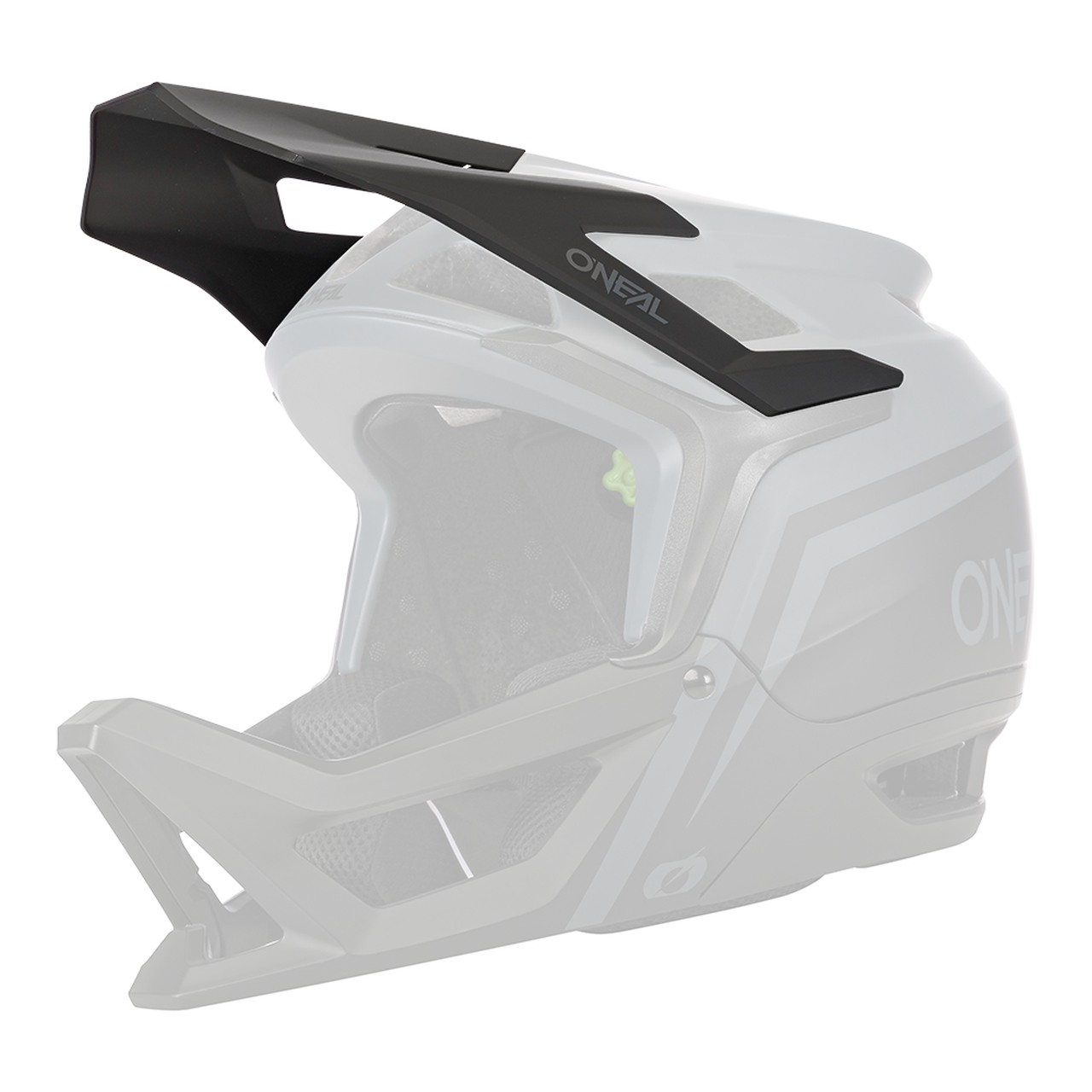 O'Neal Transition Flash Visor Helm Blende Schirm (L-XXL) grau/schwarz Oneal