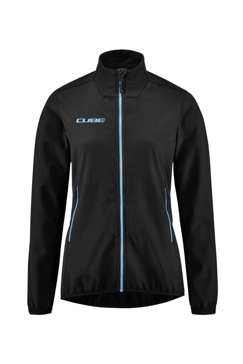 Cube ATX Cmpt Softshell Damen Fahrrad Jacke schwarz 2027