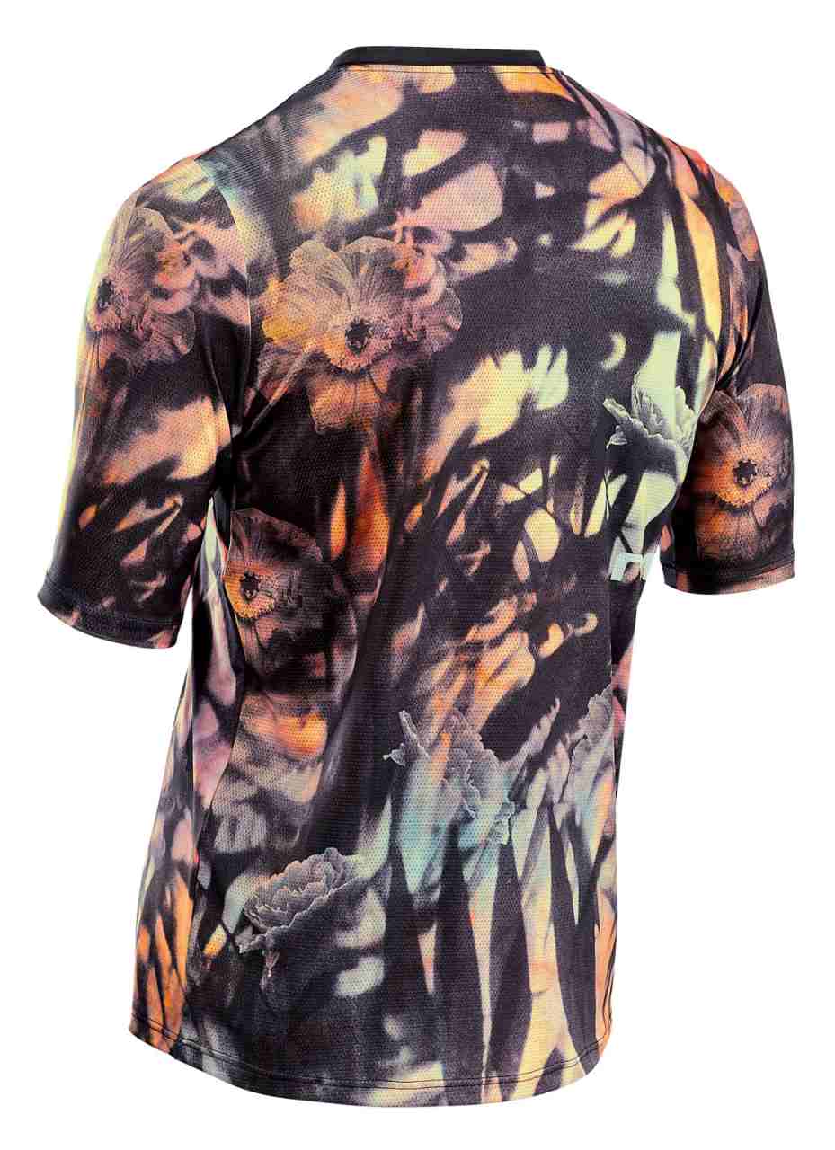 Northwave Bomb Flower Fahrrad Trikot kurz schwarz/orange 2023