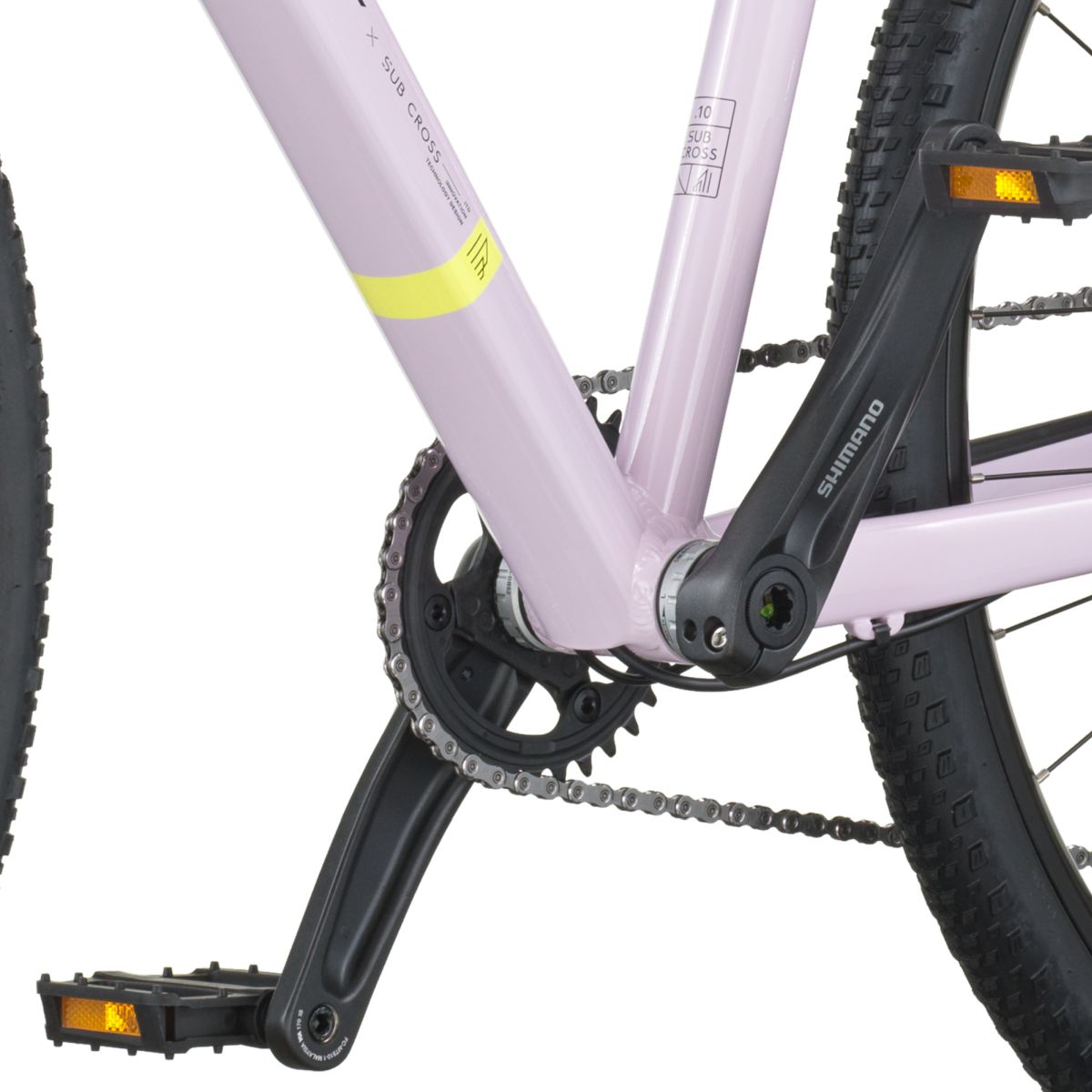 Scott Sub Cross 10 Slope Trekking Fahrrad violet pink 2027