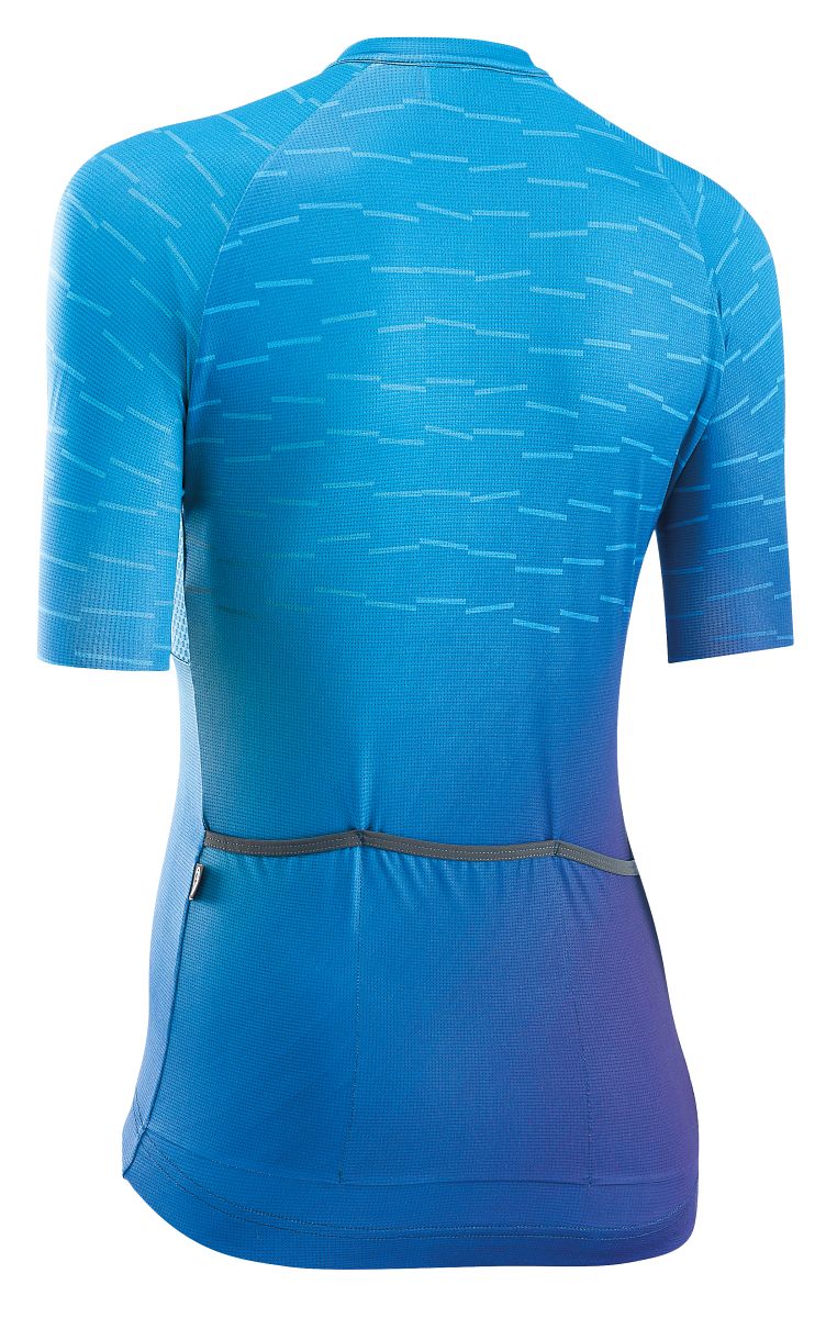 Northwave Blade Damen Fahrrad Trikot kurz blau/lila 2021