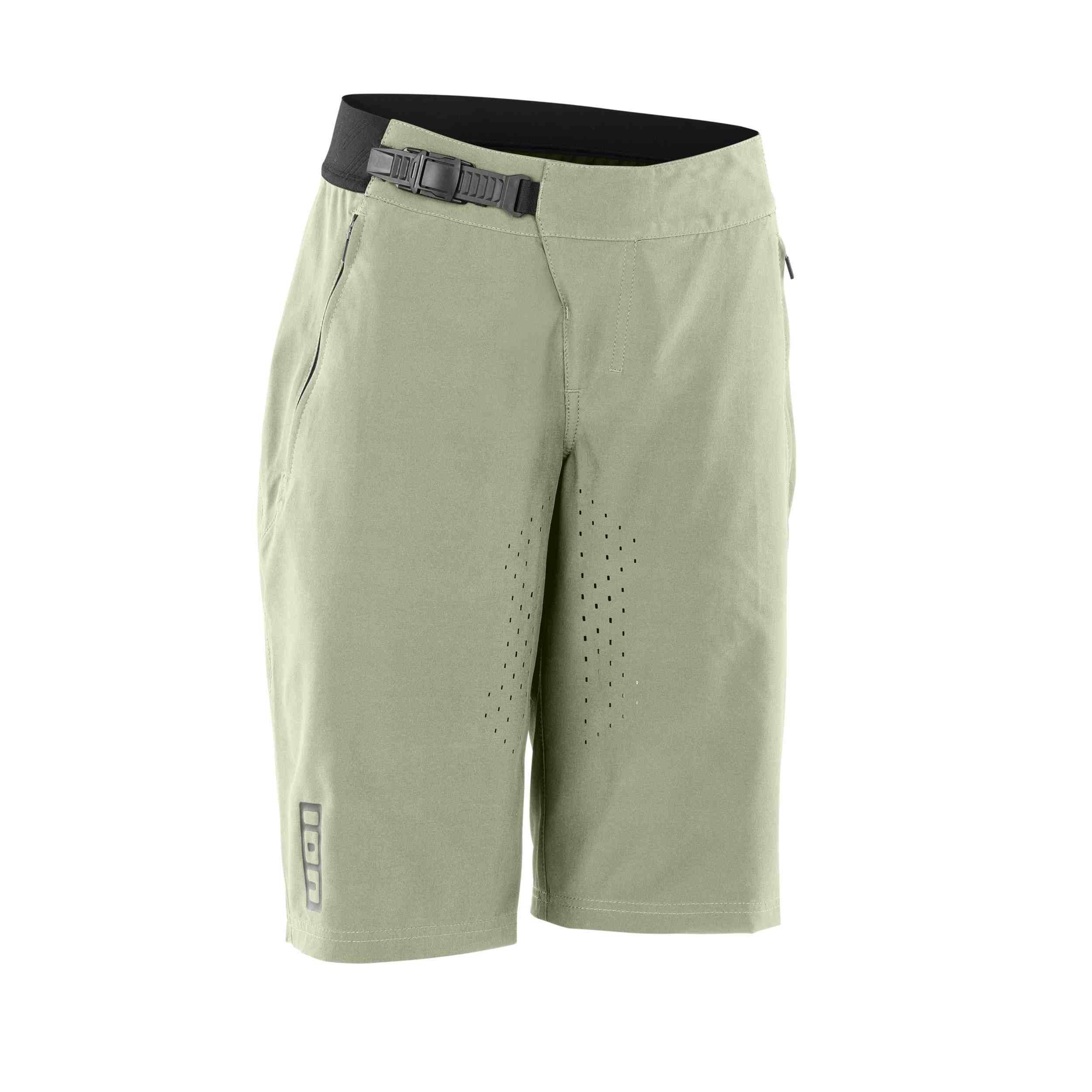 Ion Tech Logo Damen Fahrrad Short Hose kurz infused grün 2024