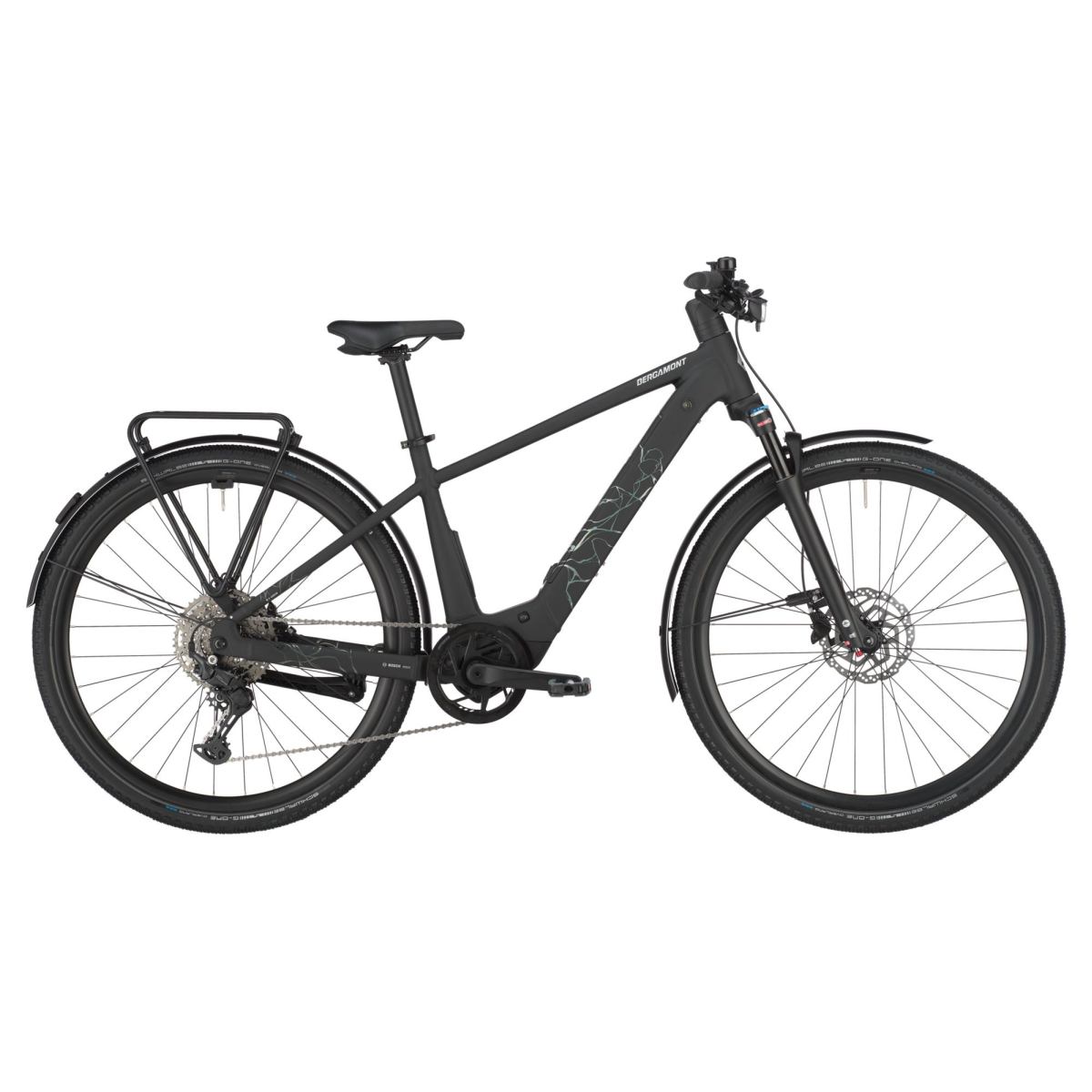 Bergamont Helix 20 E-Bike Trekking Pedelec matt schwarz 2026