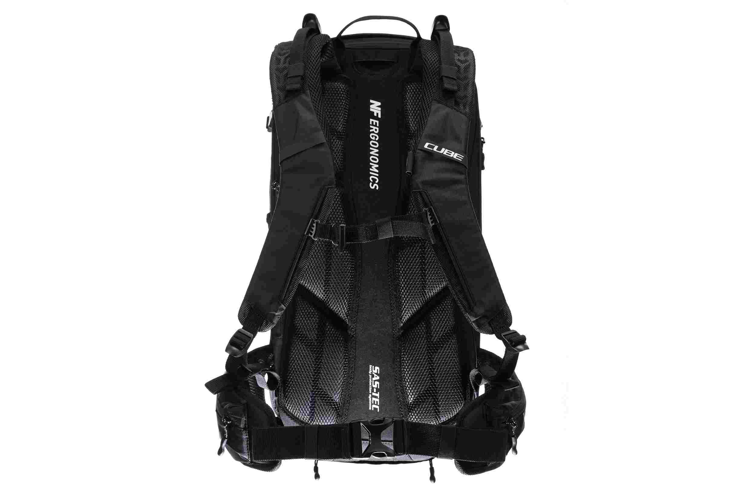 Cube ATX Hybid 24 E-Bike Fahrrad Rucksack schwarz