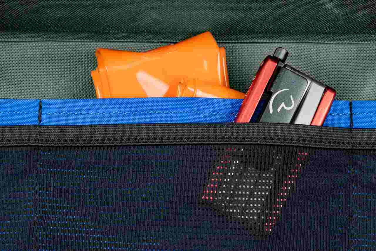 Acid Pack Pro 3 Bikepacker Fahrrad Rahmentasche grün