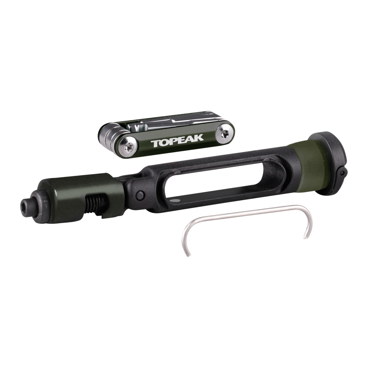 Topeak BB Hide'n Tool in der Kurbelwelle verstaubares Werkzeugset schwarz