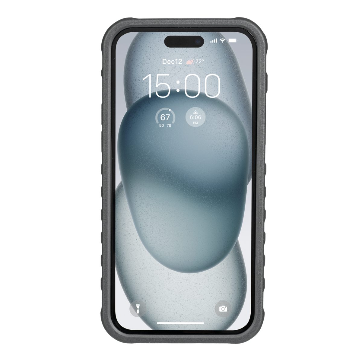 Topeak RideCase Handyhülle für iPhone 15 Plus ohne Halter schwarz