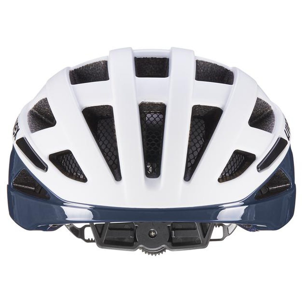 uvex i-volute MIPS Rennrad / Gravel Fahrrad Helm matt weiß/blau 2027
