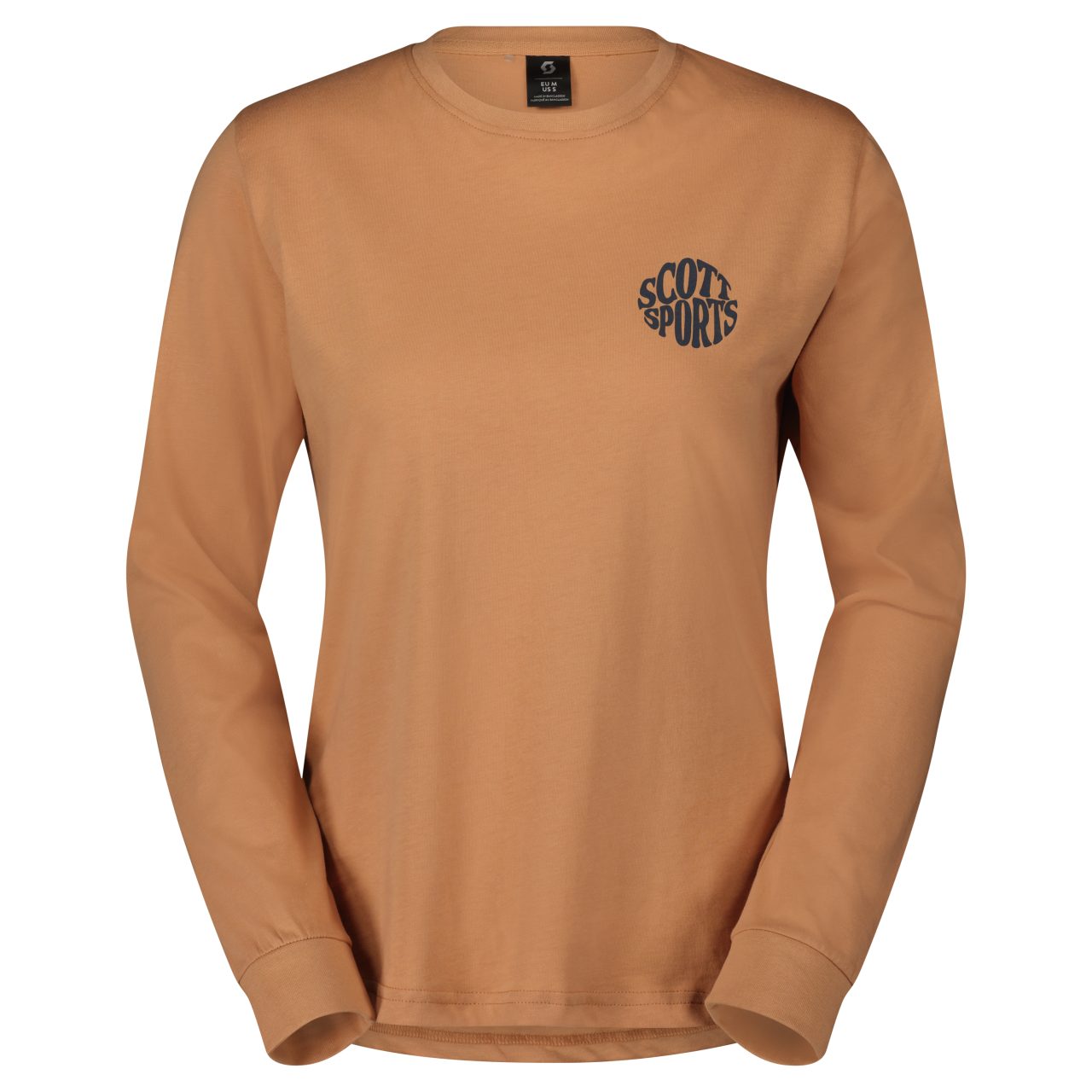 Scott Graphic 10 Damen Freizeit Longsleeve / Pullover braun 2023