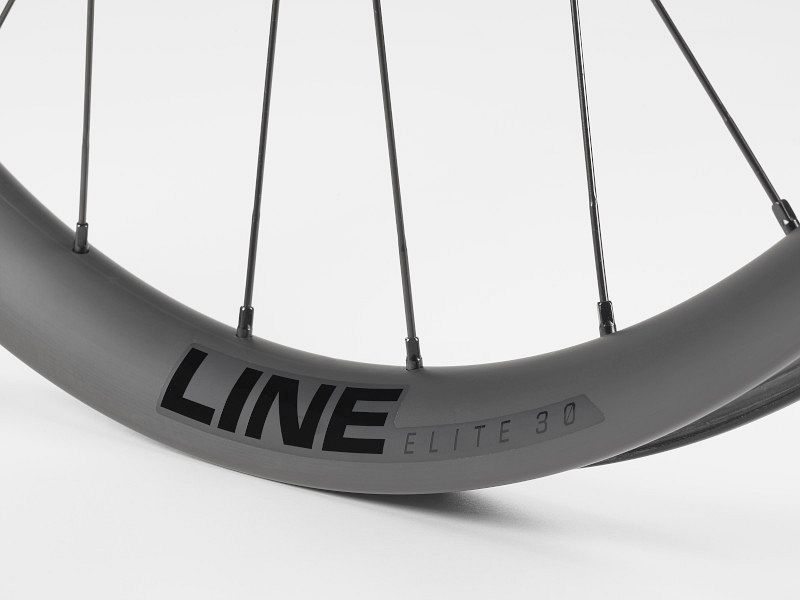 Bontrager Line Elite 30 27.5'' Disc Boost 110 mm Carbon MTB Vorderrad schwarz