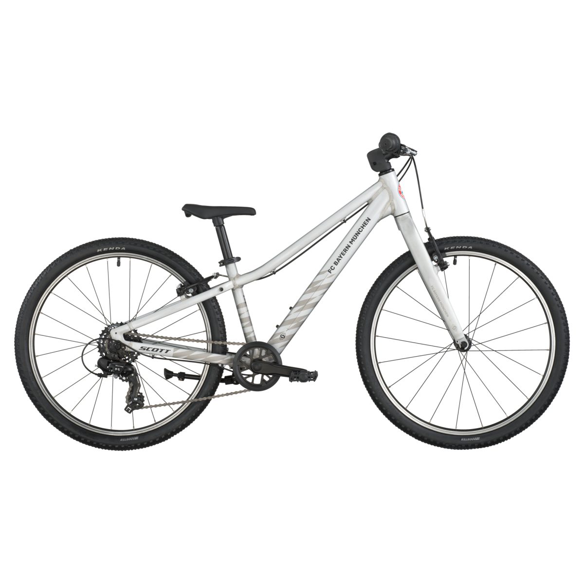 Scott Contrail 400 FCB 24'' Kinder MTB Fahrrad silberfarben