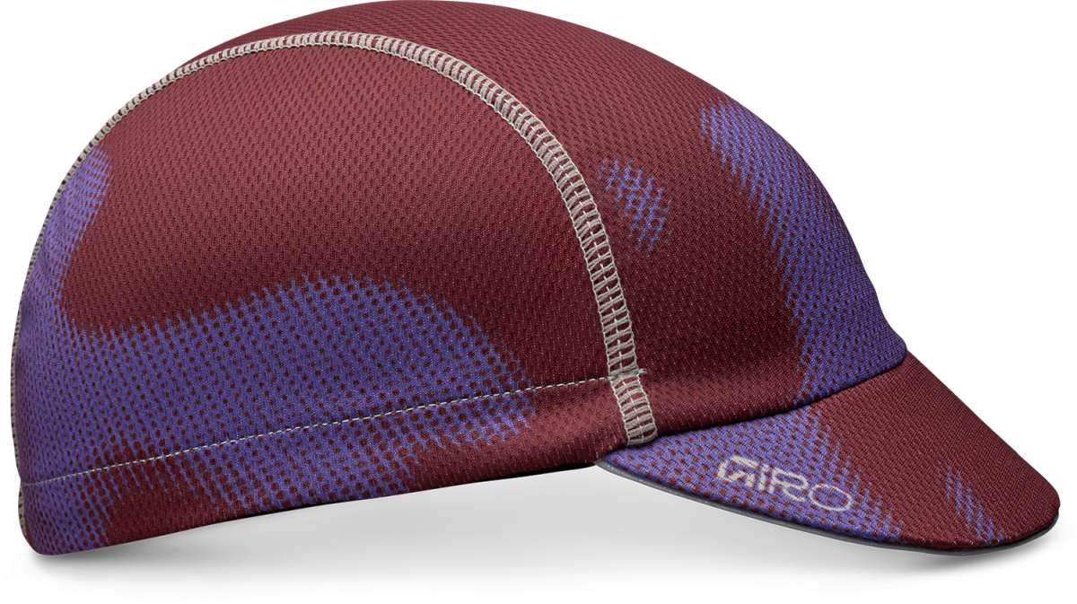 Giro Peloton Caps Fahrradunterhelmmütze maroon rot 2026