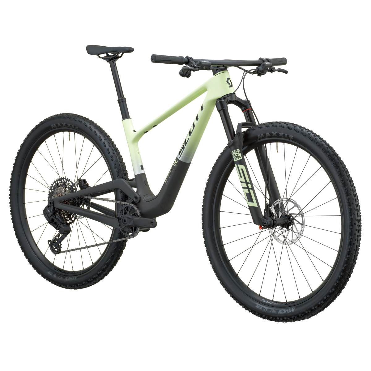 Scott Spark RC Team 29'' Carbon MTB Fahrrad cream grün/carbon schwarz 2027