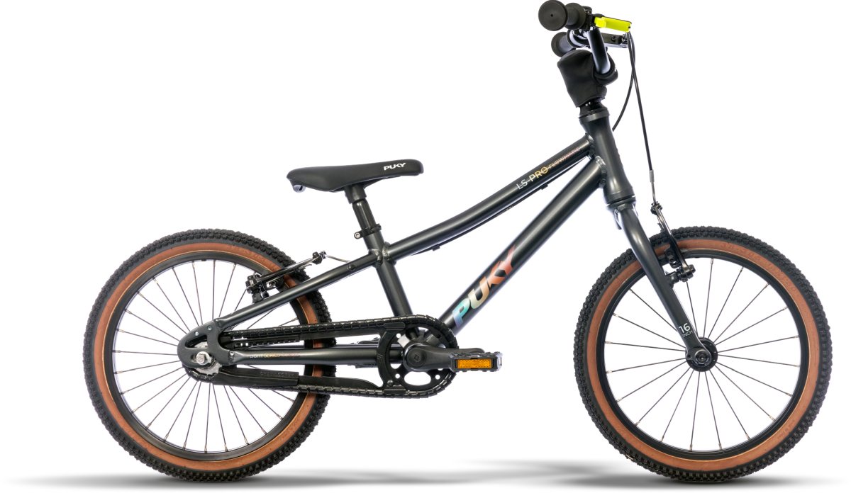 Puky LS-Pro 16-2'' Flowmatic Alu Kinder Fahrrad grau
