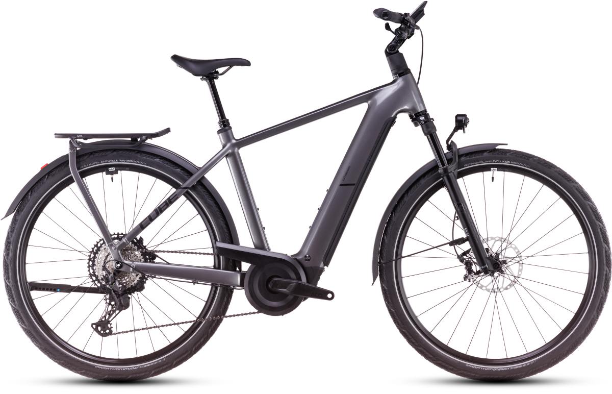 Cube Kathmandu Hybrid SLX 800 E-Bike Trekking Pedelec graphite grau 2025