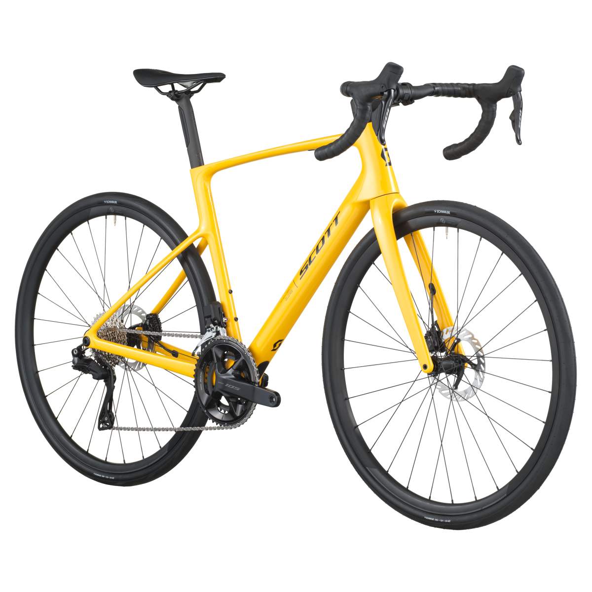 Scott Addict 40 Carbon Rennrad vivid gelb 2026