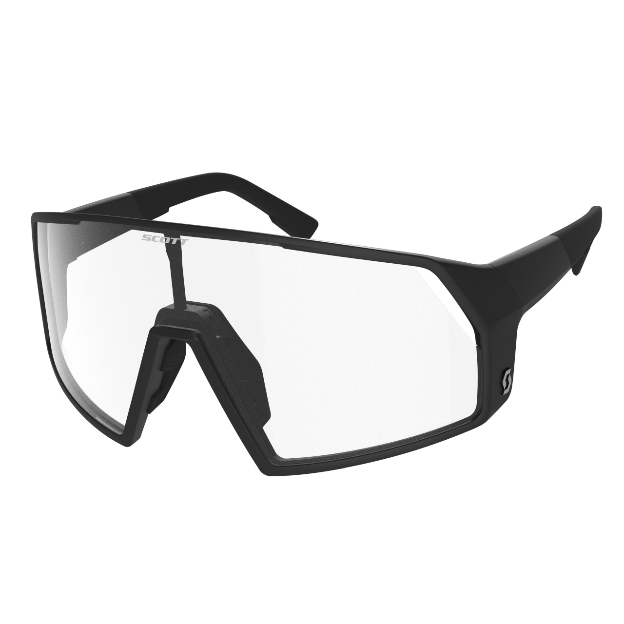 Scott Pro Shield Wechselscheiben Fahrrad Brille schwarz/klar