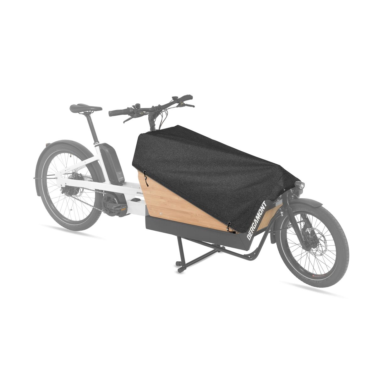 Bergamont Baggage Box Schutzplane für Bambus Box E-Cargoville LJ 70cm schwarz