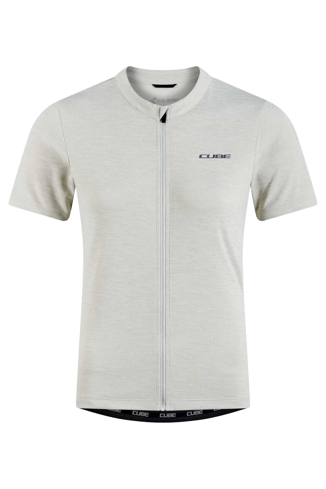 Cube Gravel Cargo Damen Fahrrad Trikot kurz light grau 2026