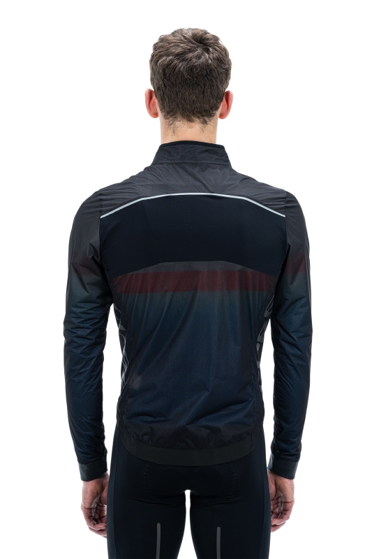 Cube Teamline Fahrrad Windjacke schwarz/rot 2026