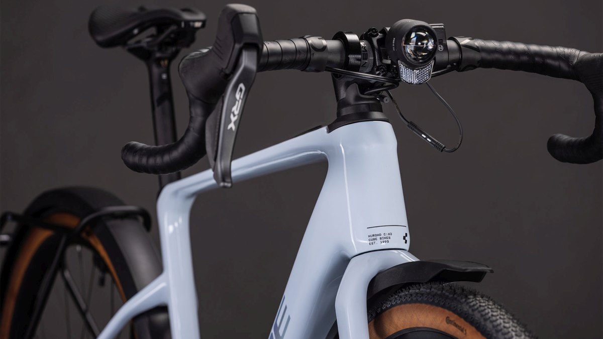 Cube Nuroad Hybrid C:62 SLX 400X FE 28'' Carbon E-Bike Gravel Pedelec iceblue/prism 2026