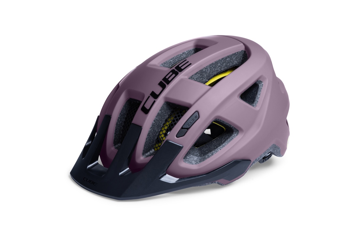 Cube Fleet All Terrain Fahrrad Helm aubergine lila 2027