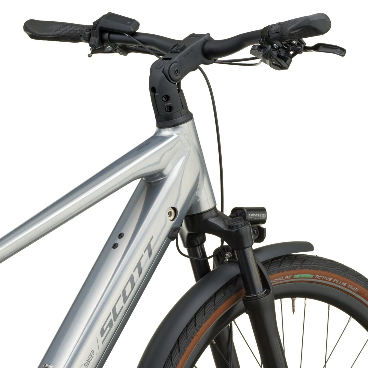 Scott Sweep 20 E-Bike Trekking Pedelec chrome silberfarben 2027